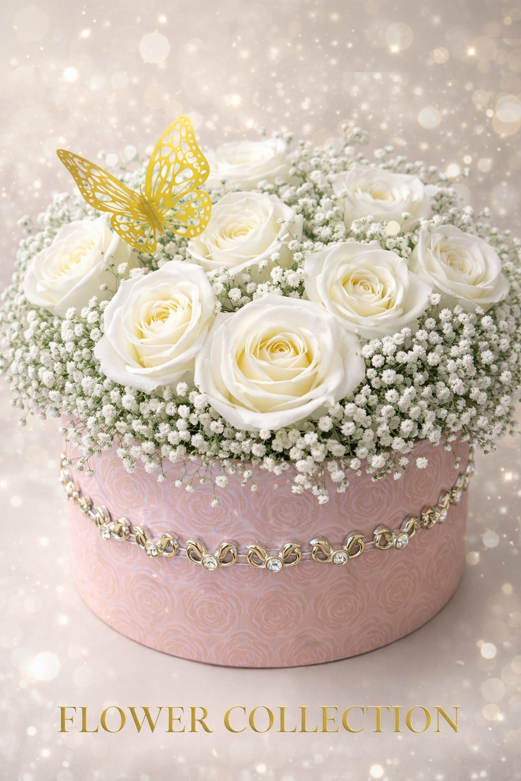 Snow White Rose Box